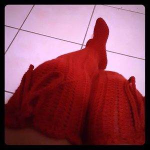 Handmade thigh high socks